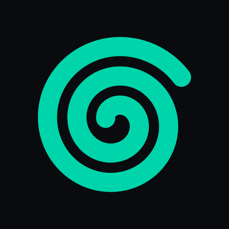 SNSYS compact mark, dark