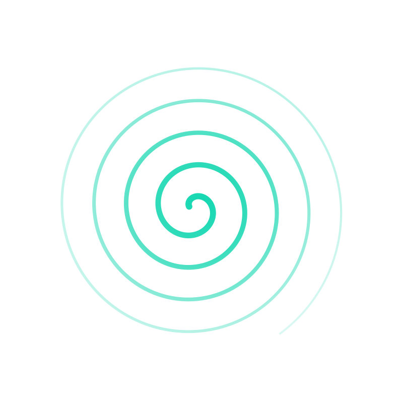 SNSYS spiral mark, transparent
