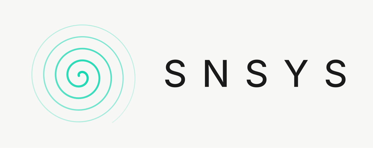 SNSYS horizontal lockup, light
